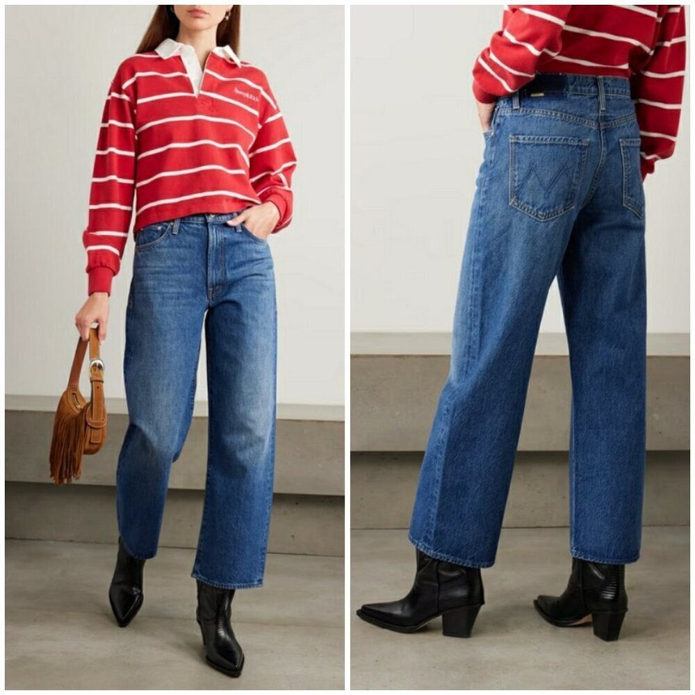 Mother Superior The Dodger Ankle Jeans ~ Rags To Riches 29 Nwot